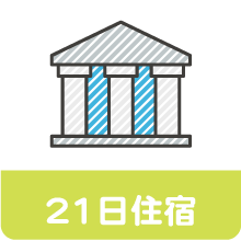 21日住宿