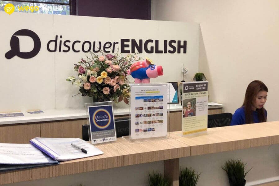 Discover English語言學校 生活-服務櫃台 Discover English語言學校 生活-服務櫃台