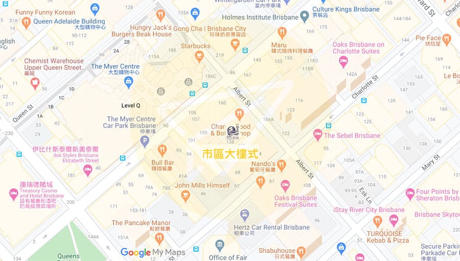 澳洲語言學校-布里斯本spc-位置 澳洲語言學校-布里斯本spc-位置