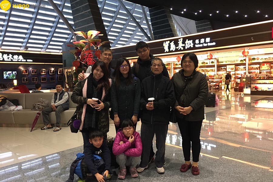 2017寒假遊學團 115出發菲律賓遊學欣倫一家人送機 2017寒假遊學團 115出發菲律賓遊學欣倫一家人送機