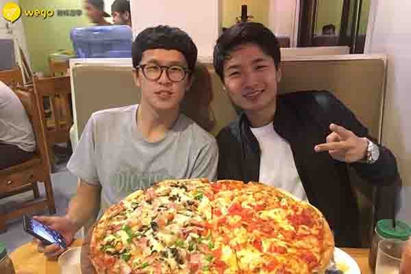 Wego維格遊學 Felix 介紹碧瑤推薦美食 Grumpy Joe pizza 3-min