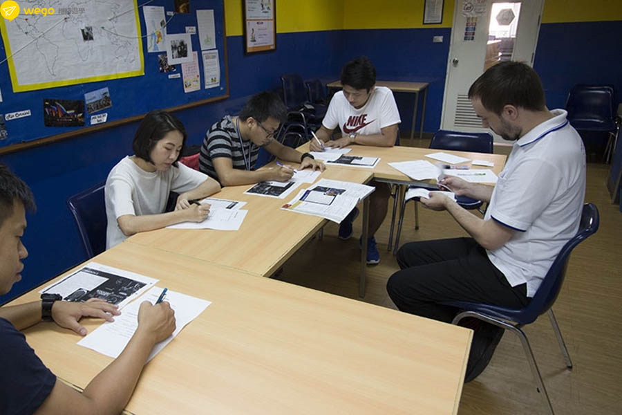 Wego參訪 ih-Bangkok 曼谷語言學校-上課情形 -泰國ih-Bangkok語言學校-Wego參訪-曼谷語言學校-上課情形