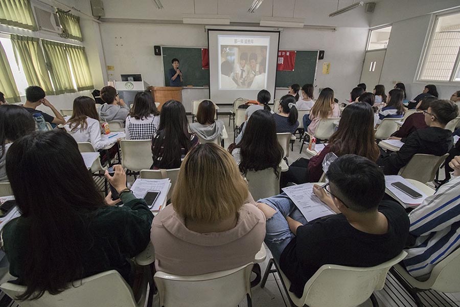 大學相繼邀約Wego來分享-嶺東演講felix2