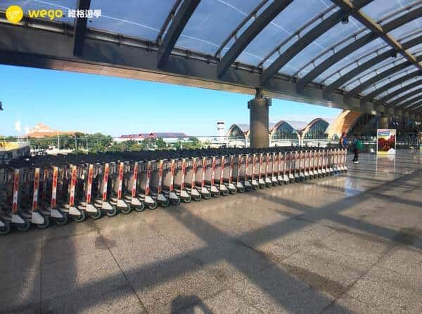 宿霧機場離境攻略 菲律賓遊學離境 行李推車 宿霧機場離境攻略 菲律賓遊學離境 行李推車