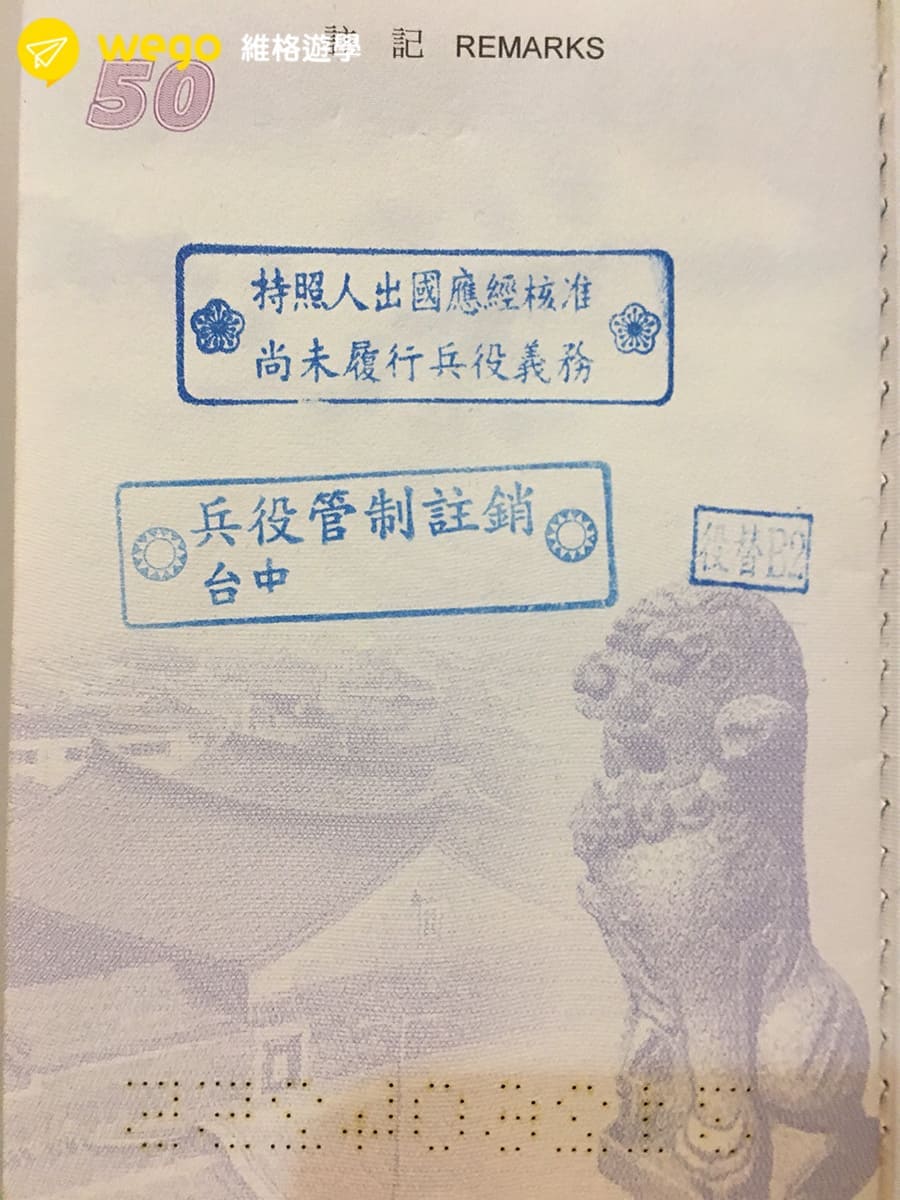 役男出境-已服役註銷