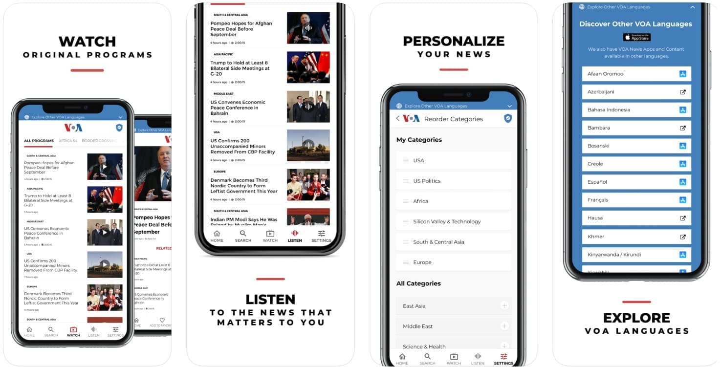 英文APP-VOA介面 英文APP-VOA介面