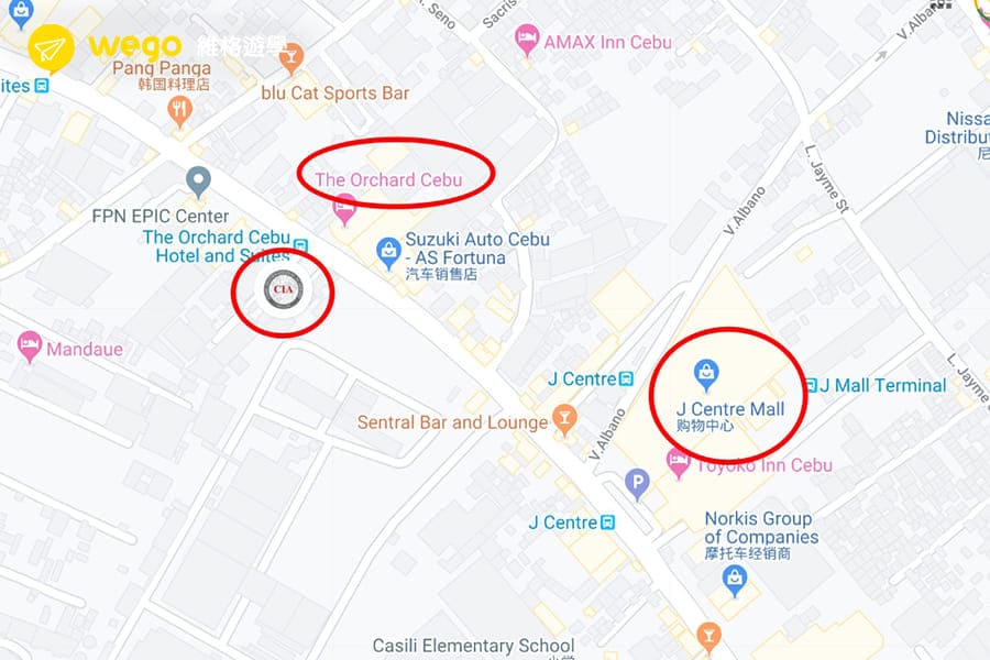 菲律賓CIA語言學校-學校地理位置 菲律賓CIA語言學校-學校地理位置